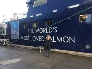 Site tour Salmon Ship Huon Tasmania 