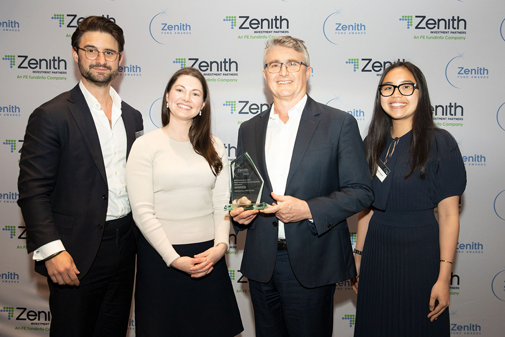Better Future team at Zenith Awards